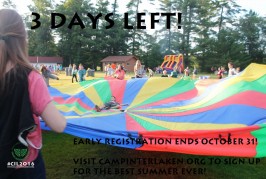3 Days Left - FOR BLOG